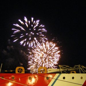 Saturday Fireworks Mackinaw City