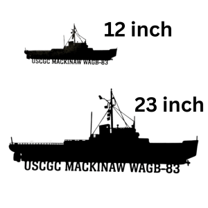 Metal Wall Art of Mackinaw