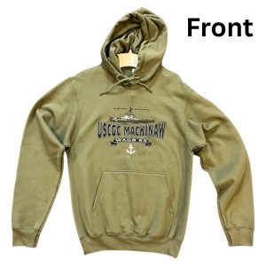 Compass Hoodie- Green, Gray, Light Blue